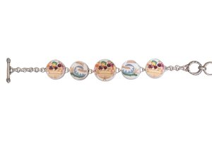 Round Fruit Basket Bracelet