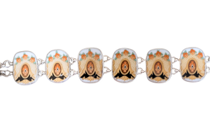 Rounded Rectangle Cameo-like Bracelet