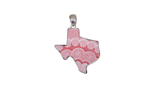 Scalloped Texas Pendant