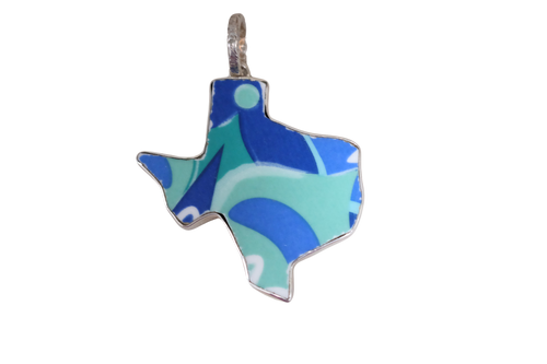 Shades of Blue Texas Pendant
