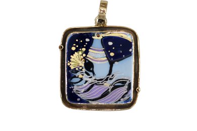 Shades of Purple Wiinblad Pendant