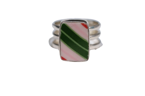 Size 10 Candy Stripe Ring