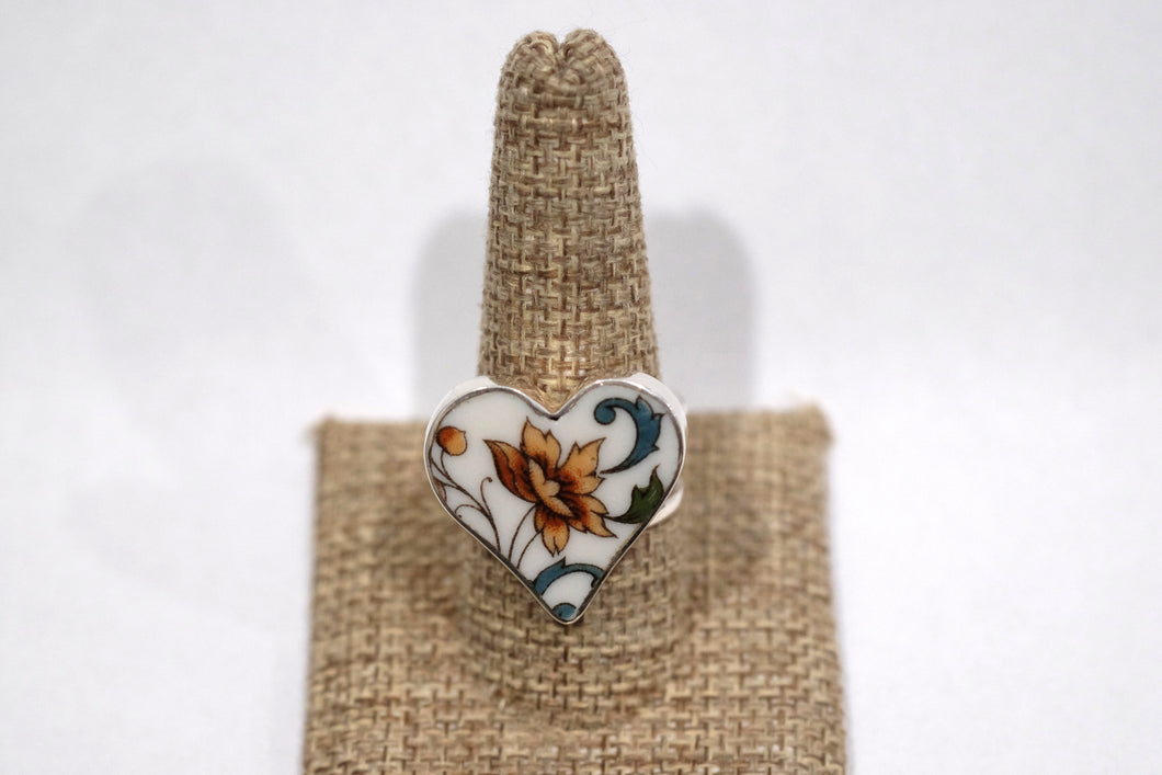 Size 10 Flirty Heart Ring