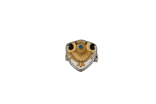 Size 10 Regal Shield Ring