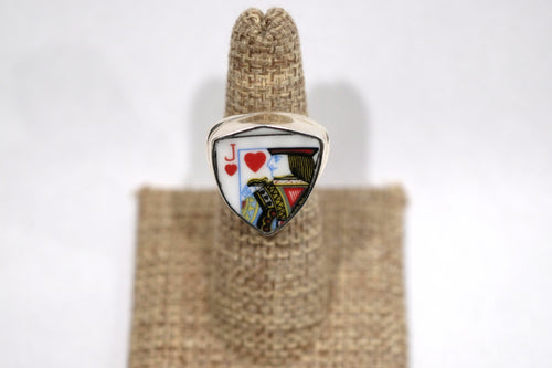 Size 5.5 Jack of Hearts Ring