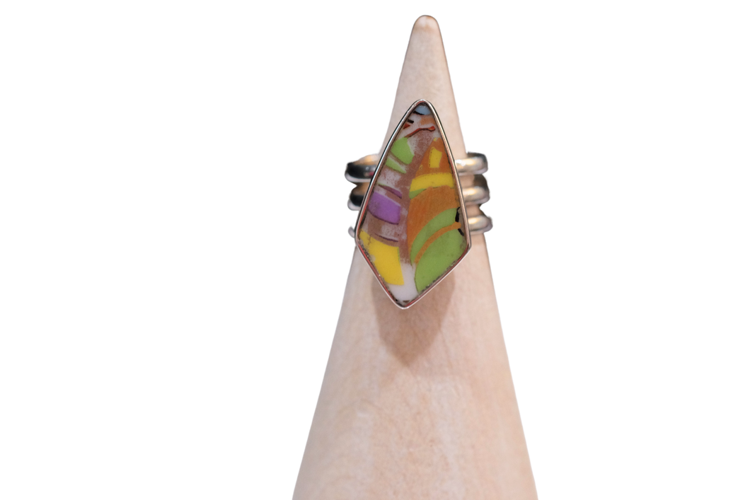 Size 5.5 Mardi Gras Ring