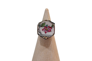 Size 5 Asian Floral Ring