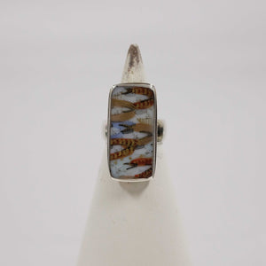 Size 5 Eclectic Rectangle Ring