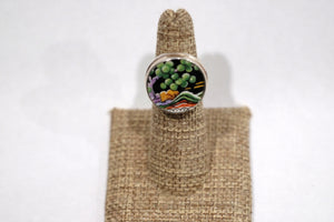 Size 5 Gaudy Willow Ring