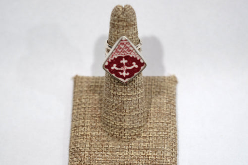 Size 5 Red Willow Ring