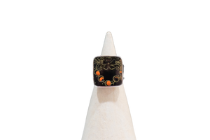 Size 6.5 Brown Bauble Ring