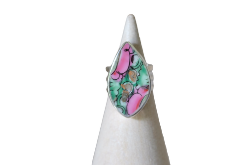 Size 6.5 Rose Medallion Ring