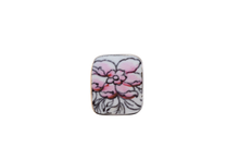 Size 6 Rectangle Touch of Pink Ring