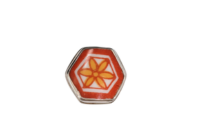 Size 6 Retro Flower Ring