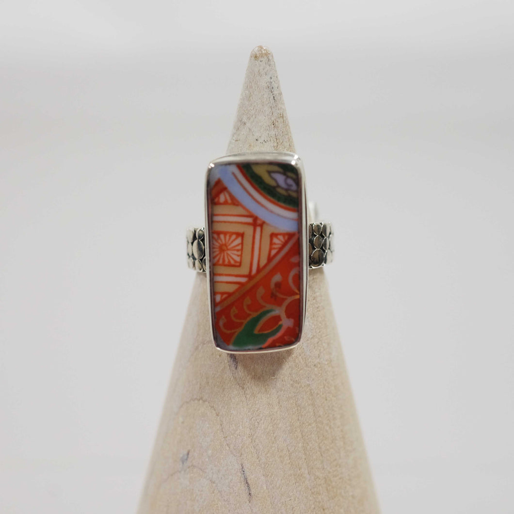 Size 7 Eclectic Rectangle Ring