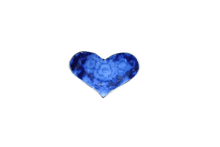 Size 7 Flo Blue Heart Ring
