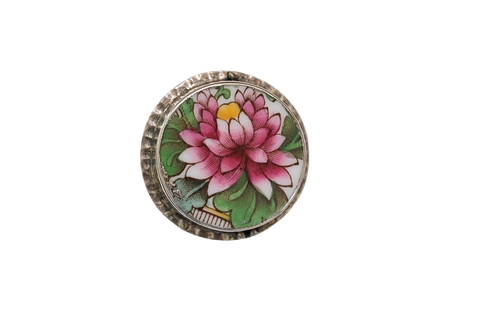 Size 7 Lotus Flower Ring