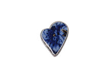 Size 8.5 Flo Blue Heart Ring