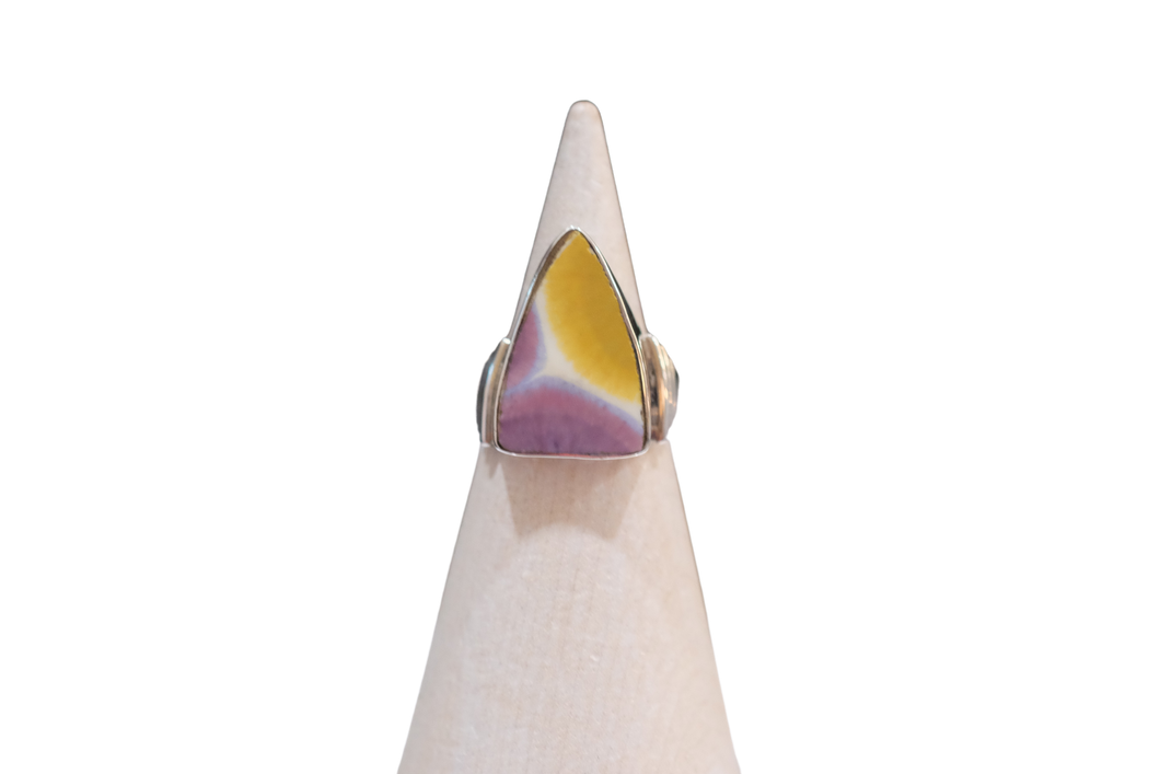 Size 8.5 Purple and Gold Ring