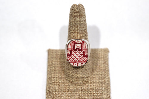 Size 8.5 Red Willow Ring