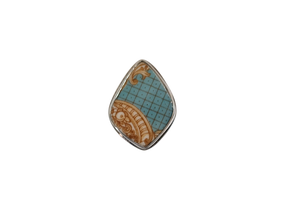 Size 9.5 Elegant Turquoise Ring