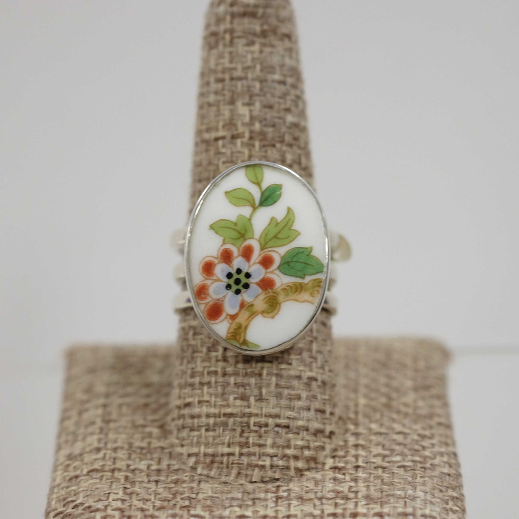 Size 9.5 Flower on a Branch Ring