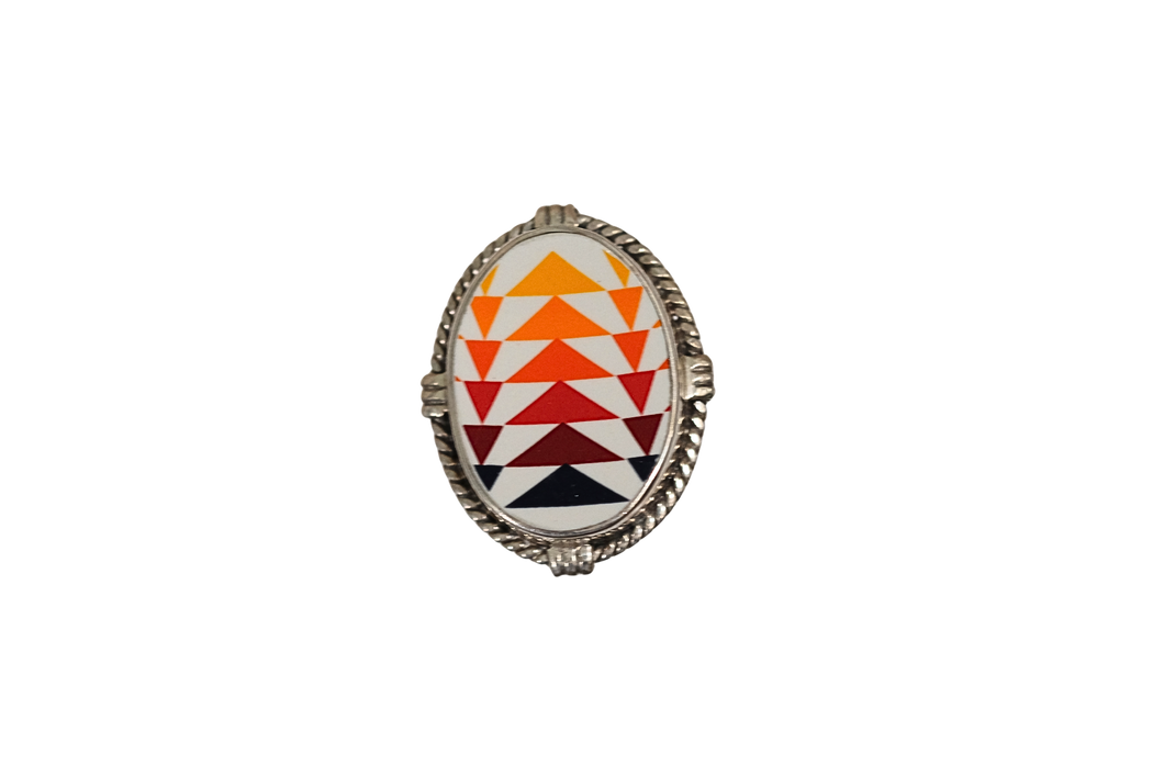 Size 9.5 Oval Pendleton Ring