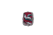 Size 9 Rectangle Bird Ring