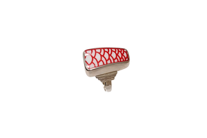 Size 10 Red Scales Ring