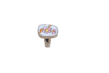 Size 6 Rounded Rectangle Flower Ring