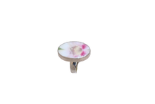 Size 9.5 Oval Wispy Floral Ring