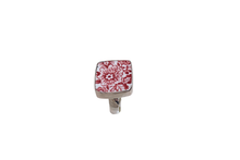 Size 9.5 Red Transferware Ring