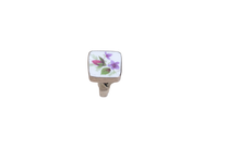 Size 9 Shades of Purple Floral Ring
