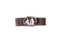 Spode Leather Bracelet