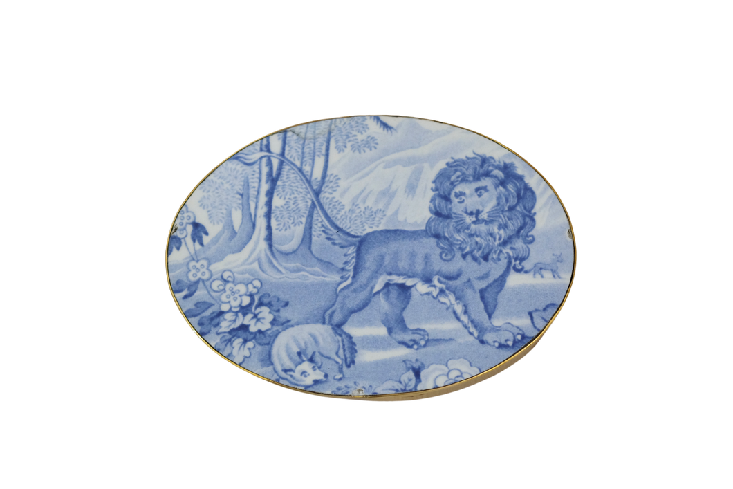 Spode Lion Belt Buckle