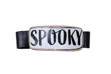 Spooky Leather Bracelet