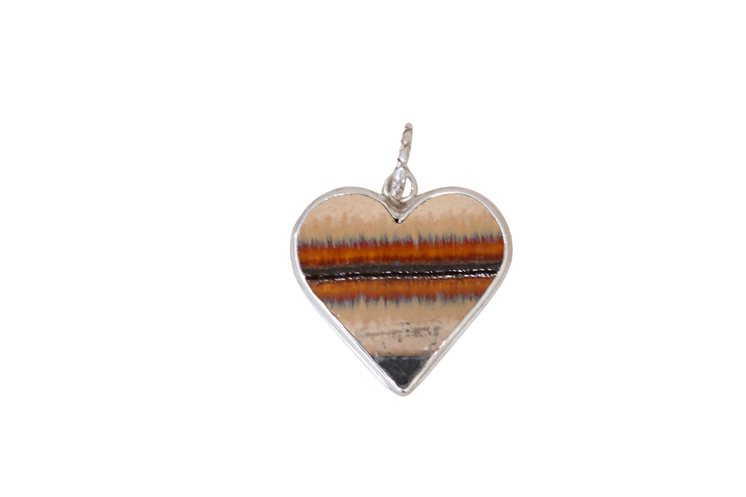 Stonelike Heart Pendant