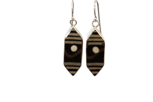 Striped Picket Earrings