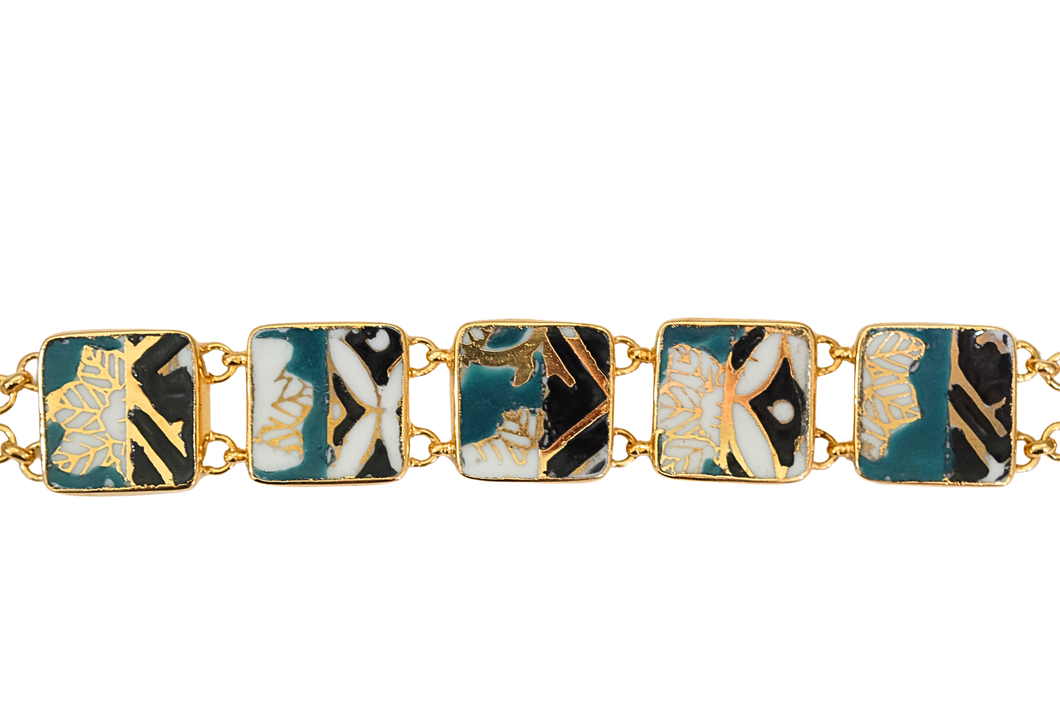 Teal Goddess Bracelet