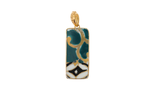 Teal Goddess Pendant