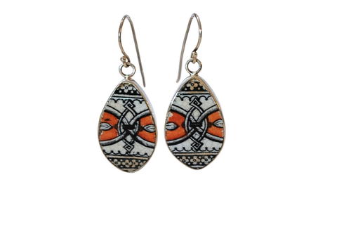Teardrop Geometric Earrings