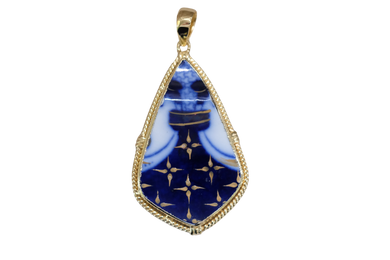 Teardrop Imari Pendant
