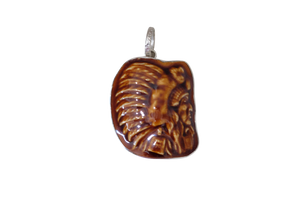 Textured Indian Chief Pendant
