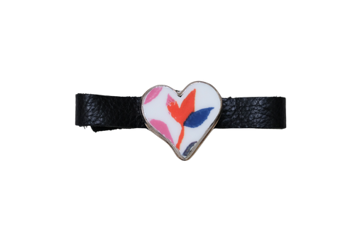 Totally Tikaa Heart Leather Bracelet