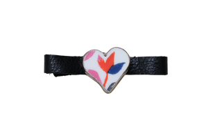 Totally Tikaa Heart Leather Bracelet