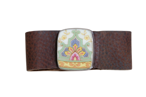 Touch of Elegance Leather Bracelet