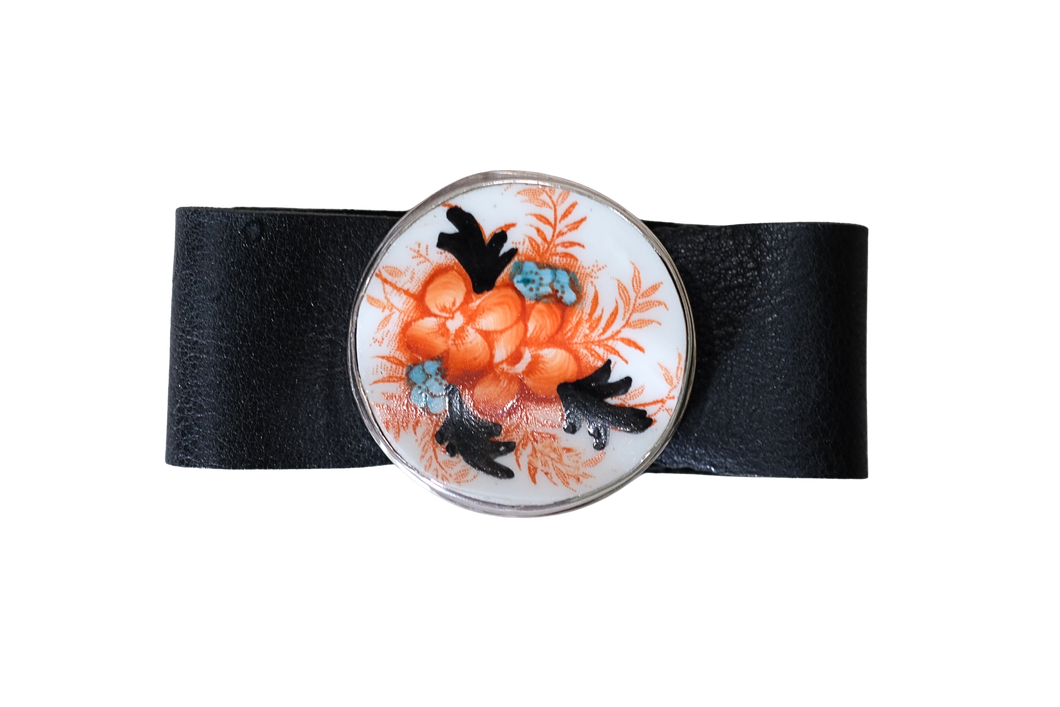 Touch of Turquoise Leather Bracelet