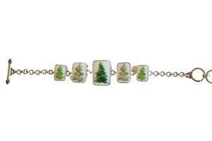 Trees Holiday Bracelet