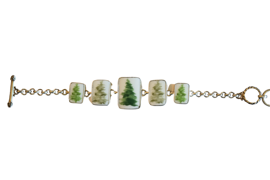 Trees Holiday Bracelet