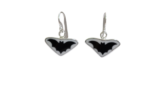 Triangle Bat Earrings